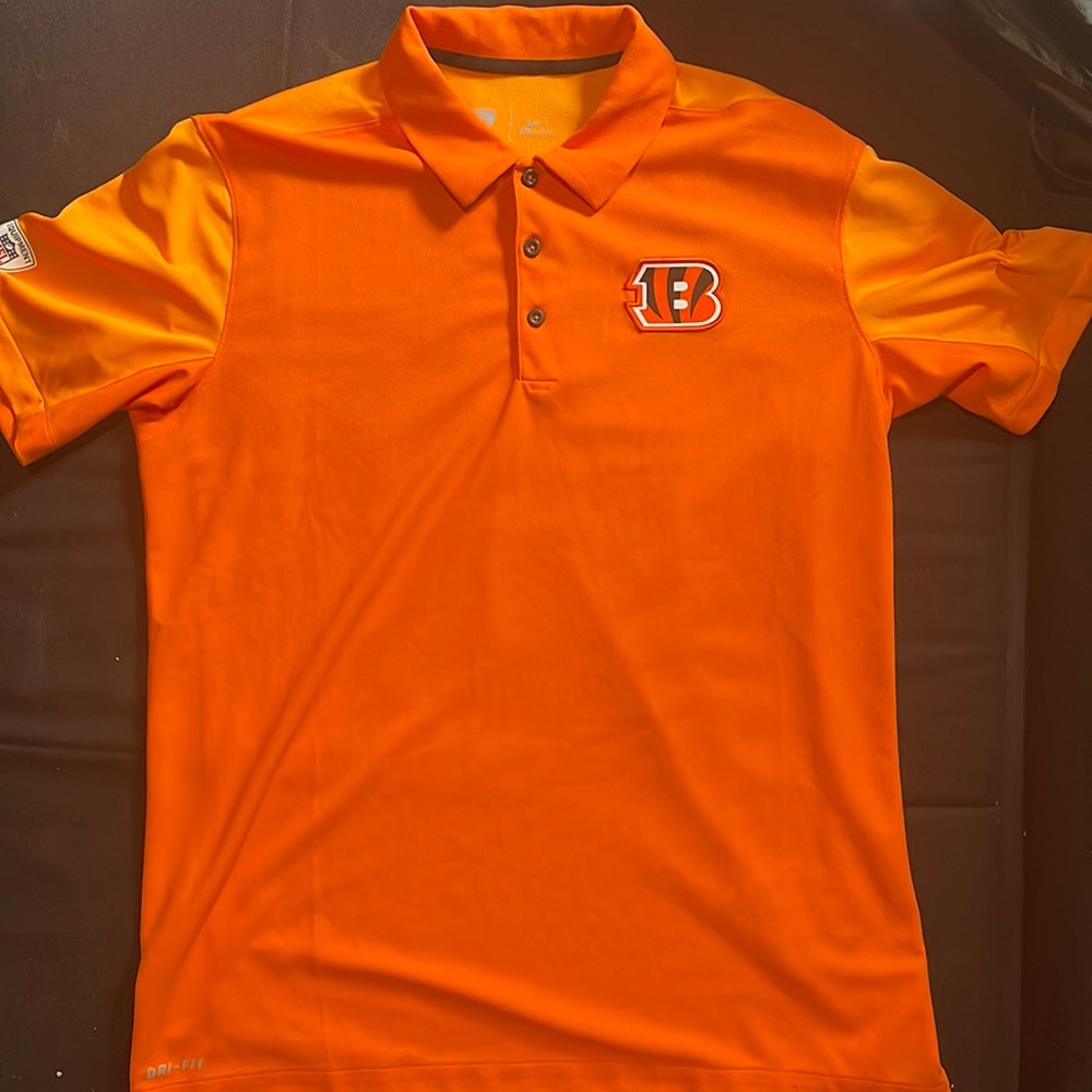 Nike Cincinnati Bengals polo! 🐅 🖤🧡🏈